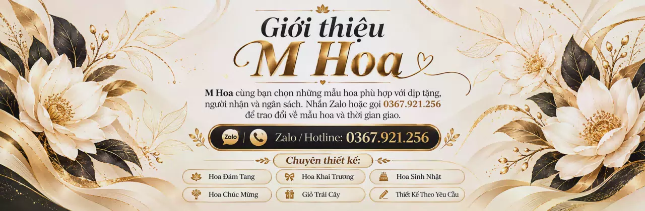 Ảnh bìa Shop hoa tươi Xã Thạnh Phú Vĩnh Long - Chọn sắc hoa cho người thương